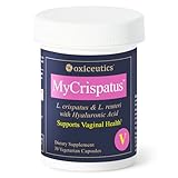 MyCrispatus™ Probiotic – High CFU L. crispatus + L. reuteri LRDR™ + Hyaluronic Acid – by Dr. William Davis – Dual Use: Oral & Fermented Dairy – 30 Veg Capsules