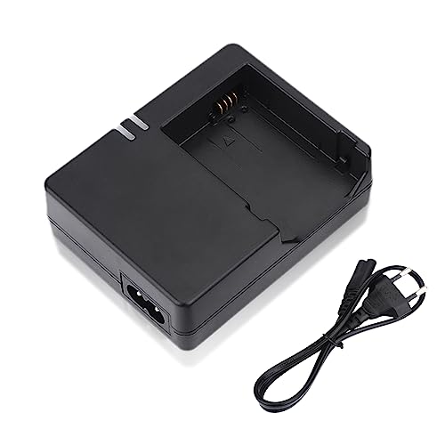 Cargador de batería de cámara, 1 Tipos para LP E8 550D/600D/650D/700D, Cargador de batería de Carga Inteligente IC de ABS Duradero, con indicador de Carga LED