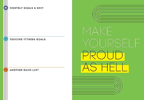 2024 No F*cking Excuses Fitness Tracker: A Planner to Cut the Bullsh*t and Crush Your Goals This Yea