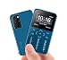 Produktbild 1,8"Weltkleinste ultraflache Kartengröße GSM entsperrtes Mobiltelefon mit Kamera (Blau)
