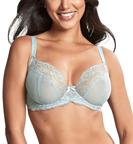 Image of Panache Ana Plunge Bra - Underwire Full-Bust Bra with Stretch Lace & Lift
