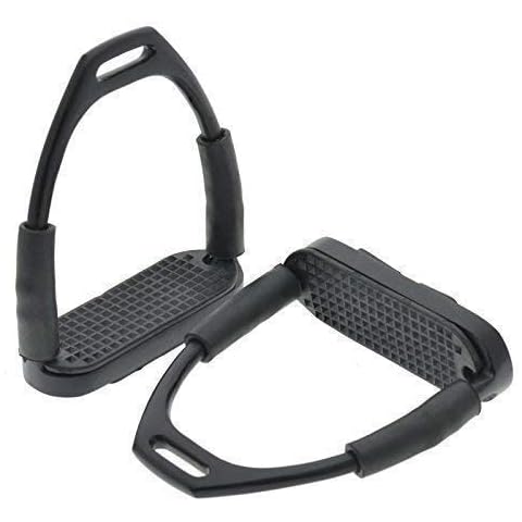 Estribos flexibles de acero negro YNR Cover