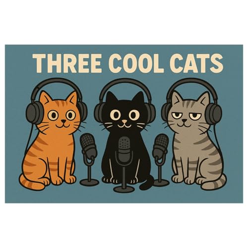 Three Cool Cats podcast Titelbild