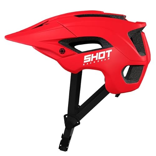 SHOT RACE GEAR Casque Climb Rouge Mat