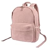 Roxy Women's Feeling Good Stylish Soft Corduroy Backpack with Padded Shoulder Straps and Exterior Storage, Lilac Chiffon, 15L