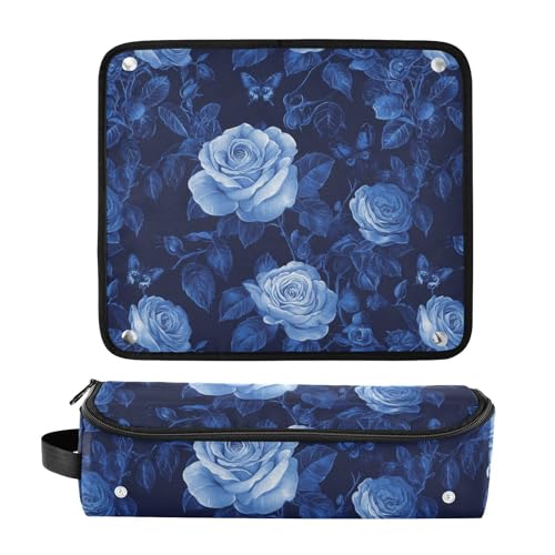 Estuche de viaje 2 en 1 para plancha y rizador de cabello miniatura 3