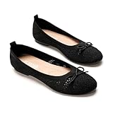 SUELA FLEXIBLE ANTIDESLIZANTE Calzado mujer con suela plana flexible diseñada para mejorar estabilidad y agarre al caminar. Estas bailarinas planas ofrecen equilibrio entre ligereza y seguridad.