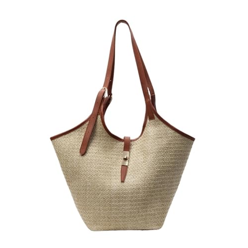 Summer Weaving Underarm Bag Beach Vacation Bags Handmade Casual Simple Portable Elegant For Seaside Holiday