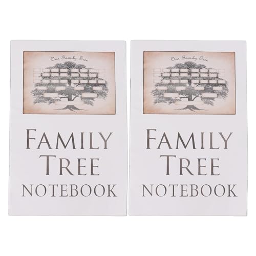 MUNEFE Family History Record Book, Family Tree Notebook, Double Sides