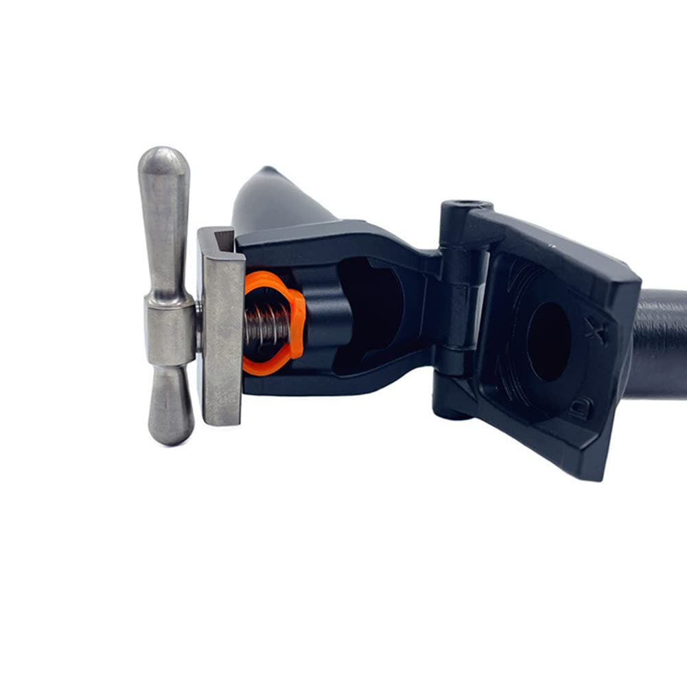 Anwangda 2 pezzi C Buckle Parallelizer, plastica a molla pieghevole per ciclismo, sostituzione di parti, attrezzi da equitazione, fibbie accessori per