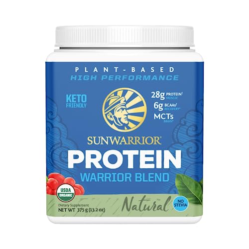 Sunwarrior Organic Warrior Blend Natural, 375 Gr #TOP30