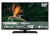 Toshiba Fernseher 32 Zoll Smart TV VIDAA Full HD Fernseher HDR Smart TV mit Triple-Tuner, LED TV 32LV3F63DAZ (2026)