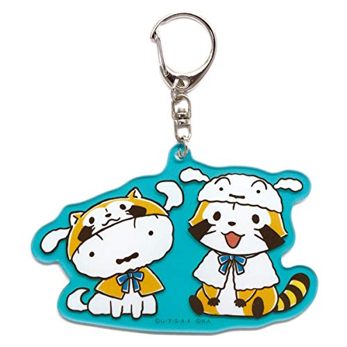 クレヨンしんちゃん×ラスカル アクリルキーホルダー(シロとラスカル)