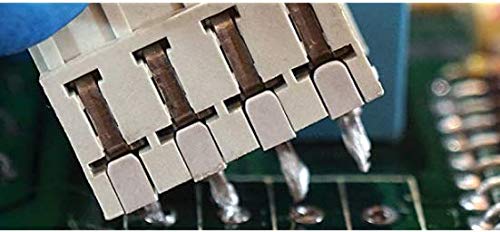 Application of conductive epoxy to electronic components