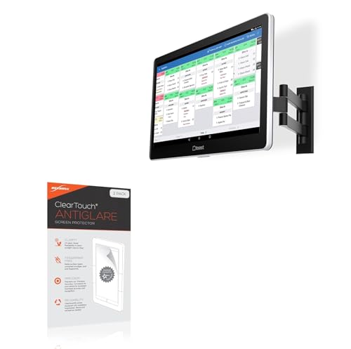 BoxWave Screen Protector Compatible with Toast Flex - ClearTouch Anti-Glare (2-Pack), Anti-Fingerprint Matte Film Skin