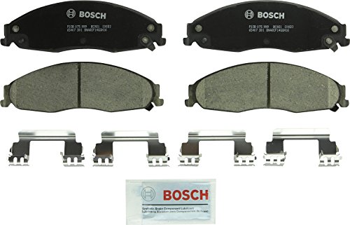 Plaquettes de frein avant Bosch BC921 QuietCast en céramique contre l'usure prématurée