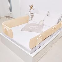 BabyGoo ベッドガード 190cm×2セット BabyGoo ベッドガード クッション 赤ちゃん 安心の高さ24cm 超