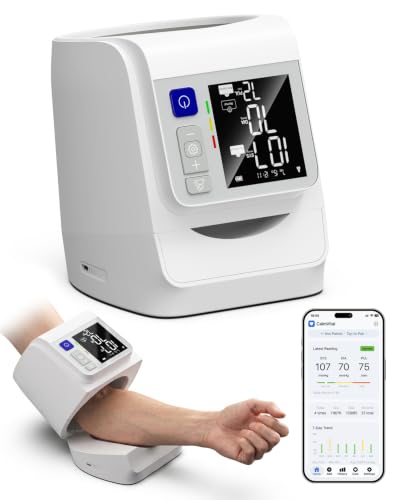 Wazhel Upper Arm Blood Pressure Monitor for Home Use, APP Tracking Share