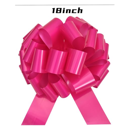 18Inch Giant Gift Bow for Car,Big Bow for Car Huge Car Bow,Big Present BowInch-Pink