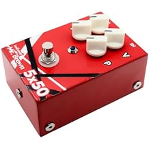 Hand-made distortion Pedal, classic High Gain distortion Guitar Pedal from Crunch to Heavy Metal, True Bypass, DC 9V, Pedal for Electric Guitar RED