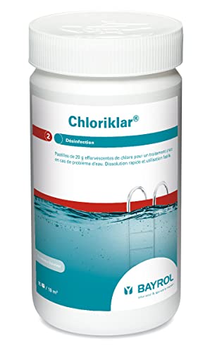 Traitement chlore choc CHLORIKLAR Bayrol boite 1kg Bayrol 2231112