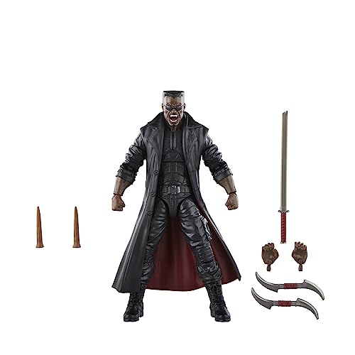 Hasbro Marvel Legends Series Marvel's Blade, Marvel Knights, 15 cm große Marvel Legends Action-Figur