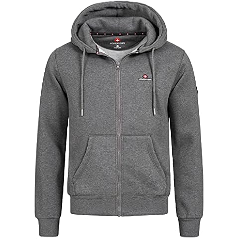 Höhenhorn Katan Men's Hoodie Pullover Sweatshirt Hoodie, darkgray, L Cover