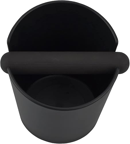 Miniatura 7 de HOMEE Caja de golpe de café de 48 pulgadas absorbente de golpes duradera estilo barista con barra de golpe extraíble y base antideslizante regalo