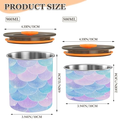 Envase para café ATTX acero inoxidable 500 ml hermético miniatura 2