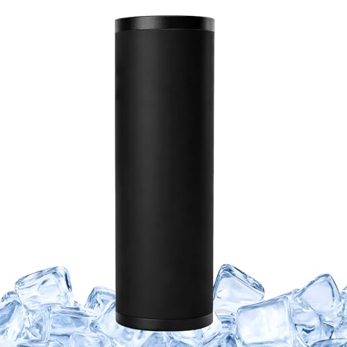 Contenitore termico per lattine di birra, 22 x 7,9 x 7,9 cm, custodia isolante per lattine di birra, refrigeratore per bottiglie di birra, riutilizzabile, doppio strato, per la casa, il bar