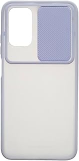 جراب خلفي بلاستيك مع غطاء كاميرا لموبايل شاومي بوكو M3، أرجواني Most-M3-1