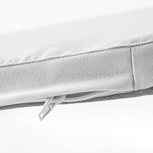 Coussin de chaise ProTuning STAGGSTARR gris clair idéal pour salon et bureau