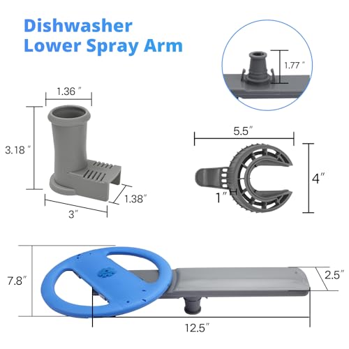 Image of 5304507158 Dishwashers Spray Arm Assembly Fit for Frigidaire Dishwashers