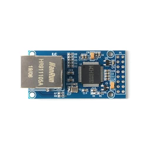 Ec Buying 2Pcs Ch9121 Serial To Ethernet Network Module 4 Mode Rj45 Ch9121 Serial To Ethernet Adapter Single Chip Microcomputer Networking Module 300Bps ~ 921600Bps Serial Baud Rate Stm32 Uart #TOP2