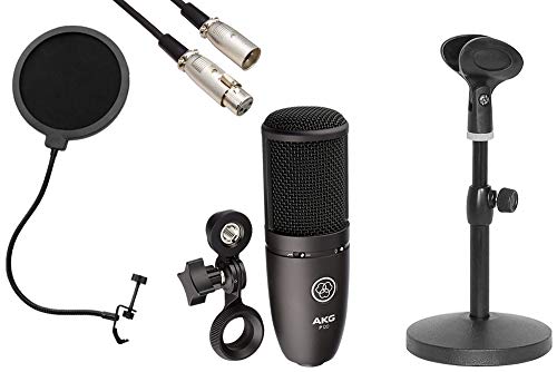 Amazon | AKG / P120 安心コンデンサーマイクセット02-3mマイク