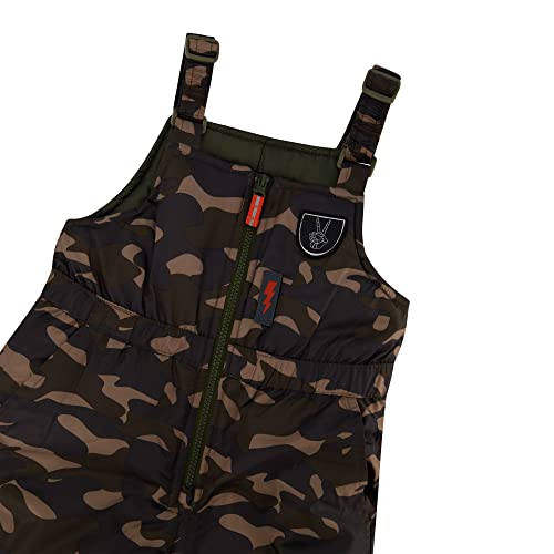 Boys' 2-piece Heavyweight Camo Print Bib Snowsuit Set3