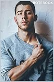 varvatos vex betrayal  NICK JONAS Notebook/Journal/diary Great Birthday or Christmas Gift perfect for taking notes , Sketching: Soft Matte Cover and 110 Premium Paper/Pages, 6\