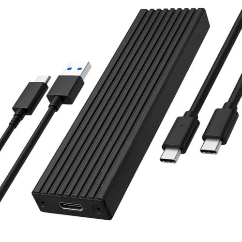Caja externa M.2 NVMe SSD con USB-C 3.1 Gen 2 10Gbps miniatura 1