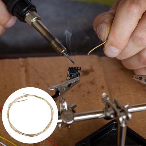 Image of 1 PCS Silver Solder Wire, 1mm Medium Density Solder Extra Easy Silver Solder Welding Wire Tools for Jewelry Repair Components Repair