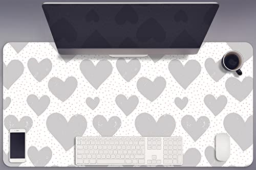 Sous-main de bureau 45x90 cm grand tapis imperméable et antidérapant