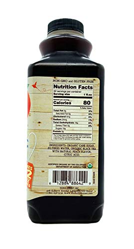 Third Street Organic Peach Black Tea, 32-Ounce (Pack Of 6) #TOP1