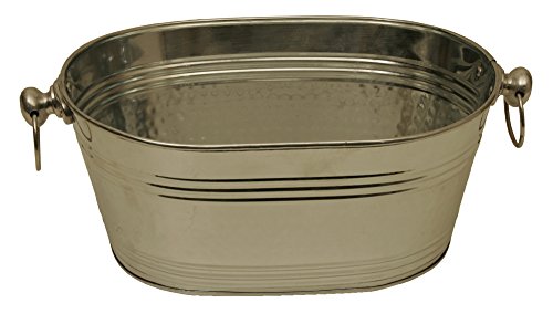 Wald Imports Silver Polished Beverage Bucket, Medium