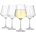 Lily's Home Chef Collection Unbreakable Indoor / Outdoor Chardonnay / White Wine Glasses, Shatterproof and Reusable. Set of 4