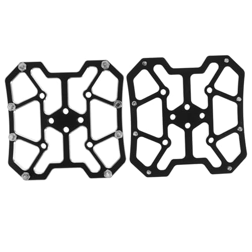 Milisten 2pcs Bike Cleat Cycling Lightweight Pedal Locking Plates Fit for Easy Changes Cleats for All Cycling Shoes