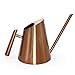 Produktbild Cesun Metall Gießkanne massiv Edelstahl Topf mit langem Ausguss klein für Bonsai innen und außen 30 FL Oz - Copper Flüssigkupfer, 30 ml