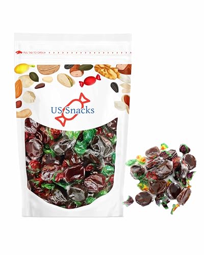 US Snacks Fruit Bites - Healthy Bite-Sized Fruit Lavashak, 1 Pound Resealable bag