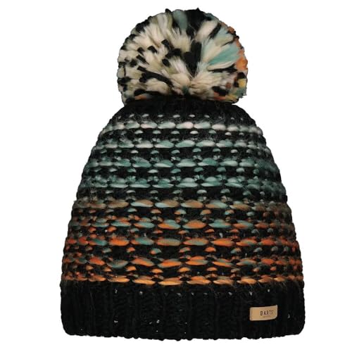 Bonnet multicolore avec pompon Myonet accessoire tricot chaud pour homme et femme
