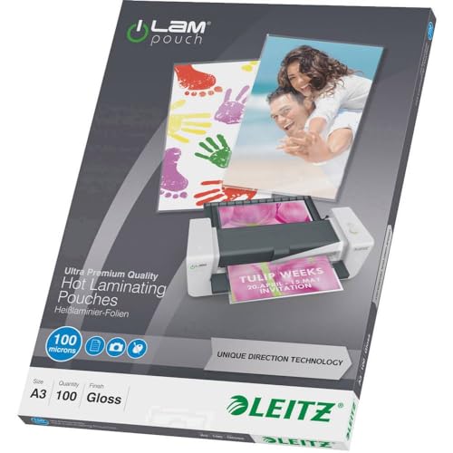 Preisvergleich Produktbild Leitz 7487-00-00 Bindegeräte, Laminiergeräte und Zubehör Laminierhülle UDT A3