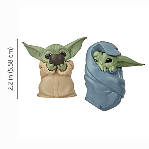 Star Wars Bounty Collection The Child (Baby Yoda) The Mandalorian Kit com 2 Figuras com sopa e cober