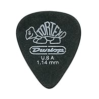 Maximum memory Minimum wear The same great Tortex playability and tone but in a cool matte black color 1. 14 guage 72 picks